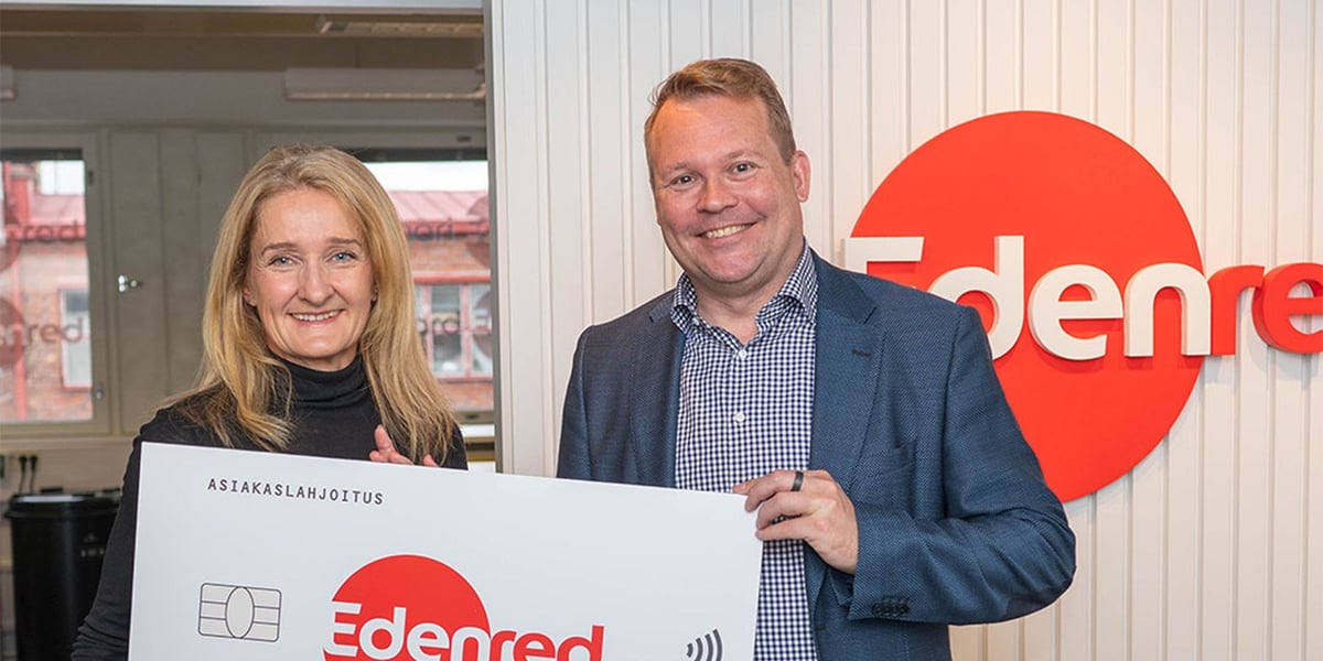 Delicard® donated €116 033 to AAMU Suomen Lasten Syöpäsäätiö