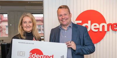 Delicard® donated €116 033 to AAMU Suomen Lasten Syöpäsäätiö