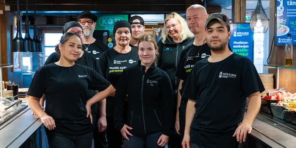 Neste Matin ja Liisan Aseman salaisuus Suomen Paras Lounas -voittoon