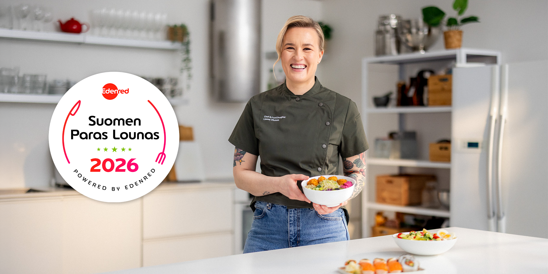 Suomen Paras Lounas 2026 käynnistyy – mukana Linnea Vihonen